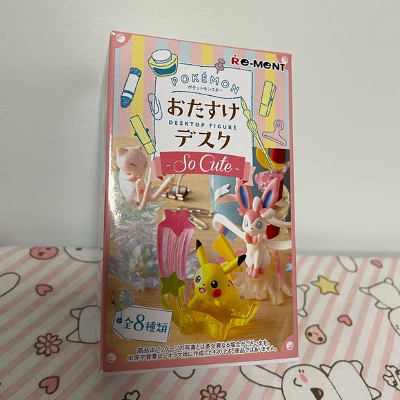 Pokemon Marill Accessory Tray Re-Ment Desktop Trading Figure Anime Toy - Picture 14 of 15